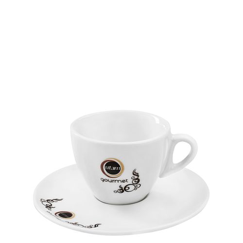 Xícara de café com pires Gourmet