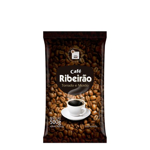 Café Ribeirão Torrado e Moído 500gr